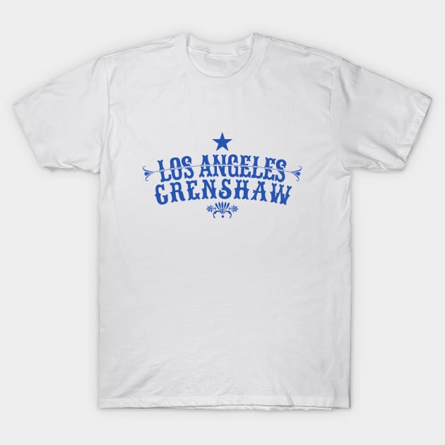 Los Angeles Crenshaw - Crenshaw LA - L.A. Crenshaw Logo T-Shirt by Boogosh